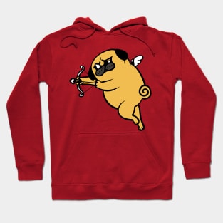 Pug Cupid Hoodie